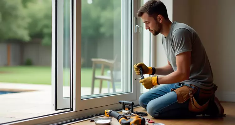 Squeaky Sliding Patio Doors in Panama City, FL