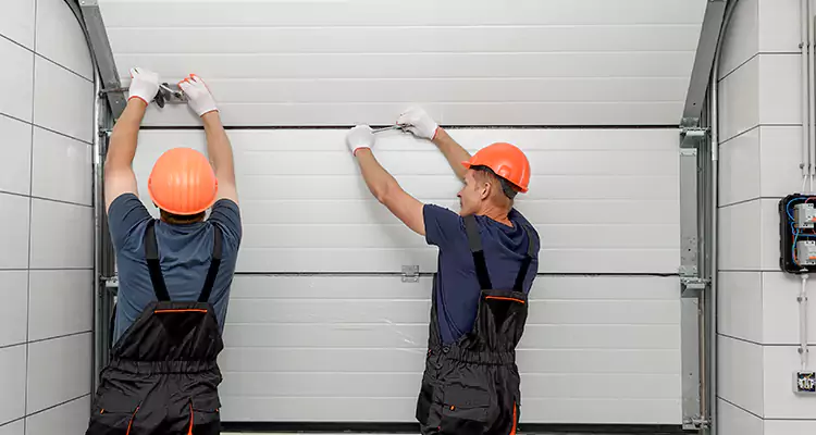 Garage Door Bottom Panel Repair in Panama City, FL