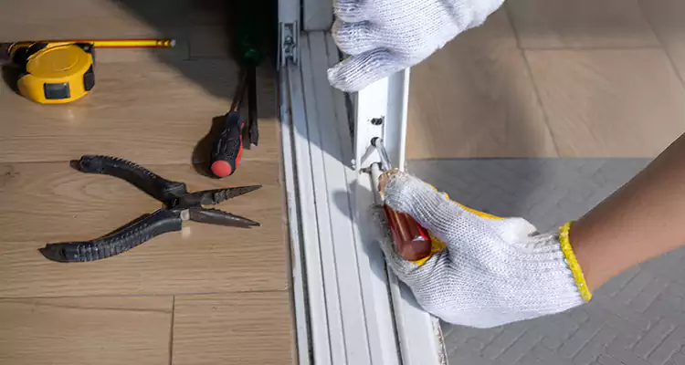 Closet Sliding Door Track Repair in Panama City, FL