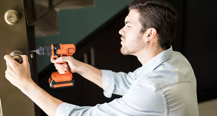 Commercial Steel Security Door Repair in Panama City, FL