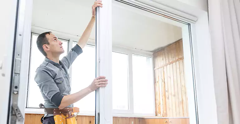 Aluminum Storefront Door Repair in Panama City, FL