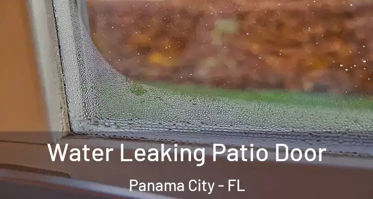 Water Leaking Patio Door Panama City - FL